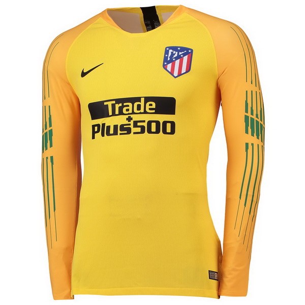 Maillot Football Atletico Madrid ML Gardien 2018-19 Jaune